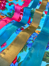 Load image into Gallery viewer, Teal Kokum Ribbon Skirt
