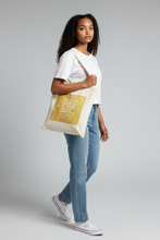 Load image into Gallery viewer, Quoted Canvas Totes
